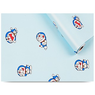 Giấy dán tường đô rê mon tí hon