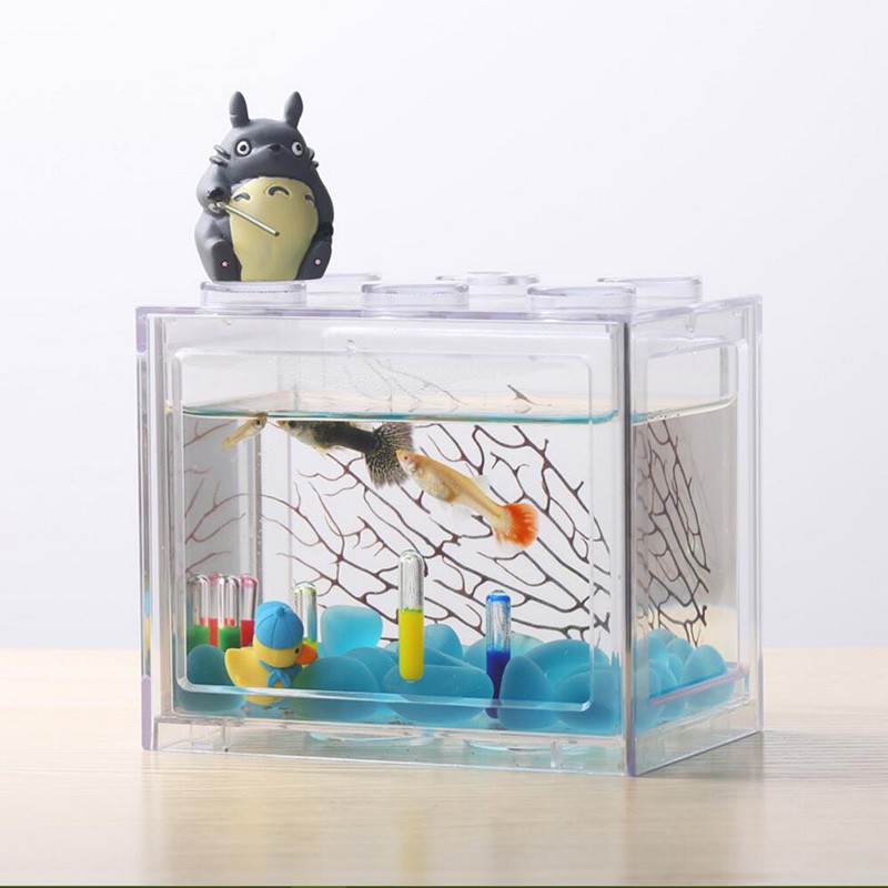 Bộ Đồ Chơi Lắp Ráp Bể Cá Mini
