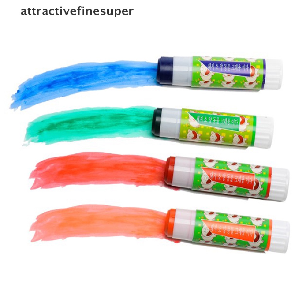 1 Bút Đánh Dấu Hình Heo / Cừu / Bò Sáp Đáng Yêu