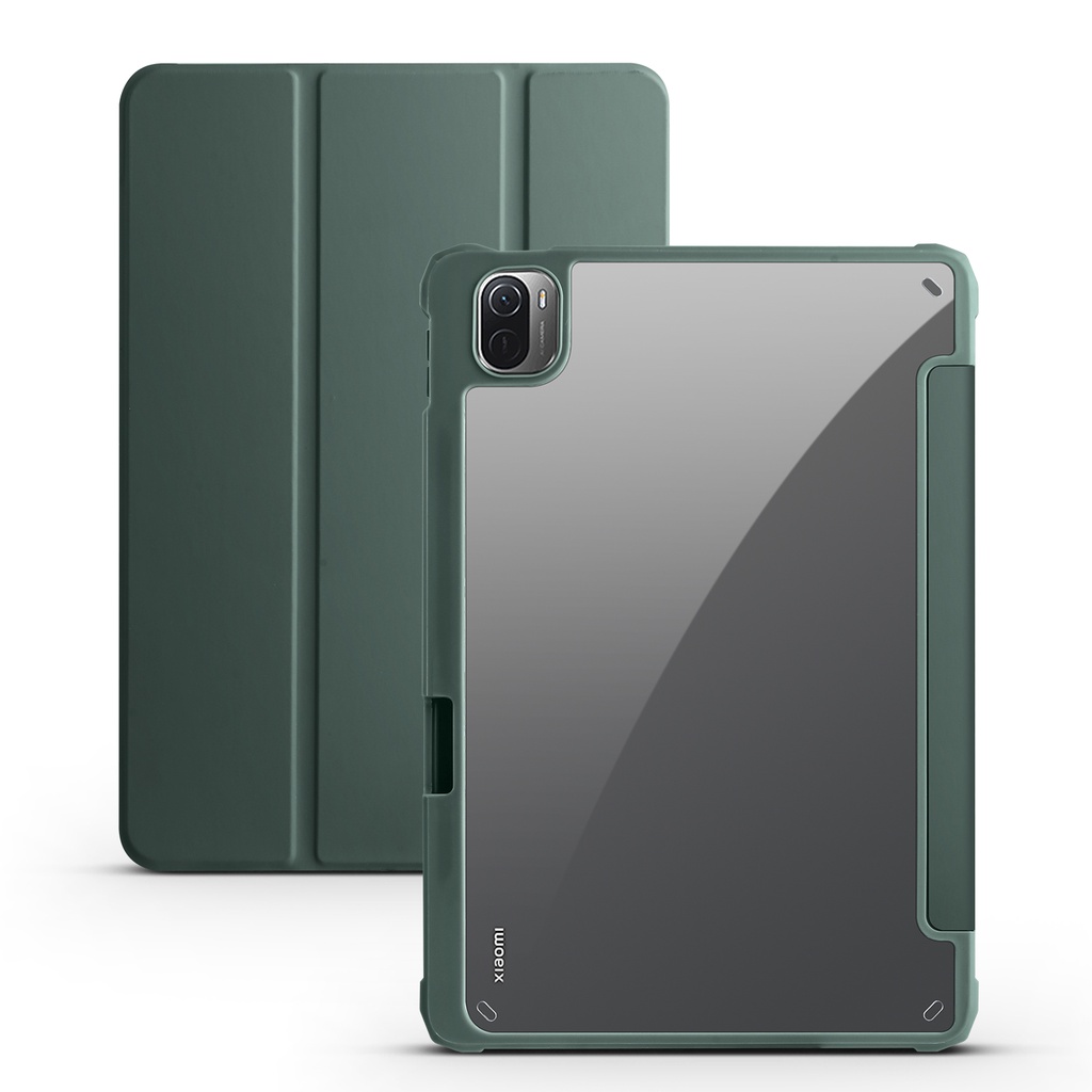 Bao Da Máy Tính Bảng Nắp Lật Chống Sốc Có Ngăn Đựng Bút Cho Xiaomi Mi Pad 5 / Xiaomi Mi Pad 5 Pro 11 "Giá Đỡ