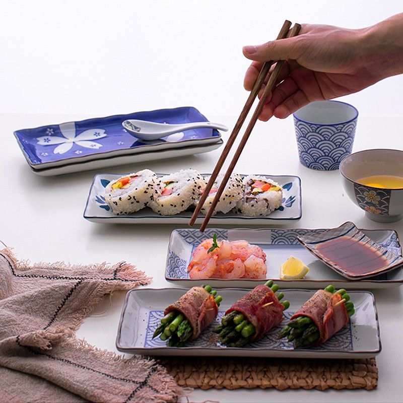 Đĩa Đựng Sushi Thiết Kế Sáng Tạo Phong Cách Nhật Bản
