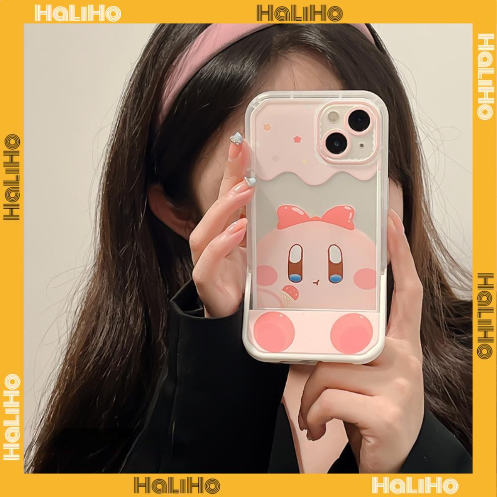 iPhone Case with Invisible Folding Stand Silicone Soft Case Airbag Shockproof Protection Camera Cartoon Cute Compatible For iPhone 11 Pro Max 13 Pro Max 12 Pro Max 7Plus xr XS Max
