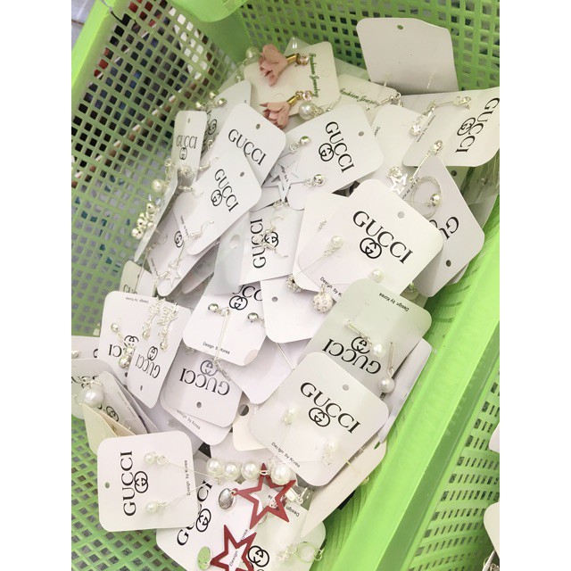 Combo 200 đôi khuyên tai ngẫu nhiên