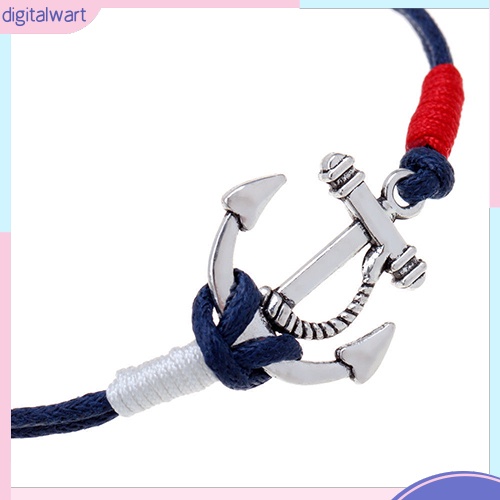 Vòng tay phối mặt hình mỏ neo đáng yêu dành cho nữ