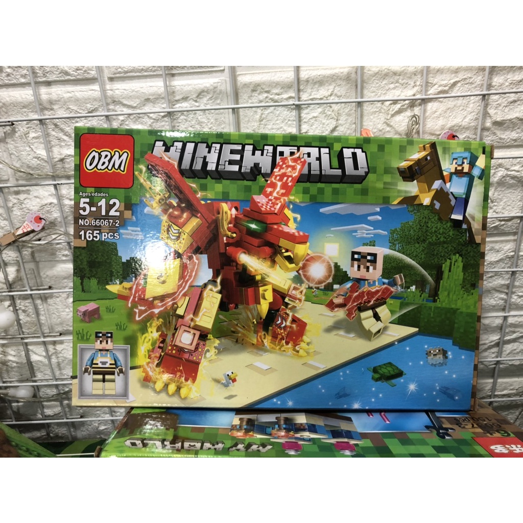 Lego Minecraft  Lego Myworld Ngôi Nhà Trên Rừng Tuyết, Lâu Đài, Trang Trại