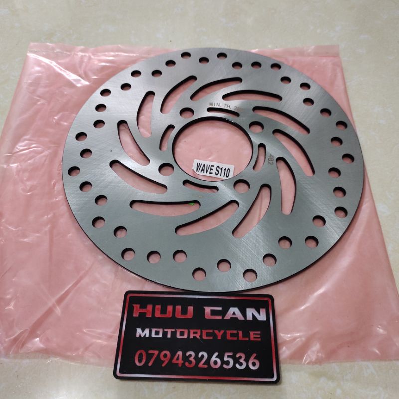 Đĩa phanh trước HONDA WAVE S 110 / WAVE RSX 110 / FUTURE X / FUTURE 125 LED Chất lượng như zin