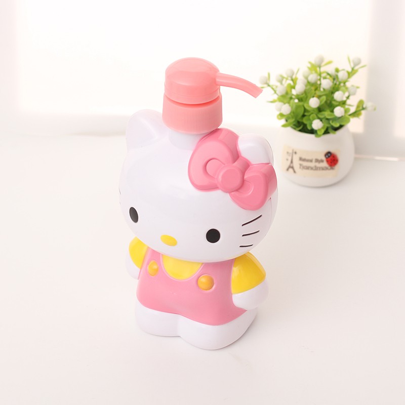 Bình chia dầu gội Hello Kitty, Doraemon KT117