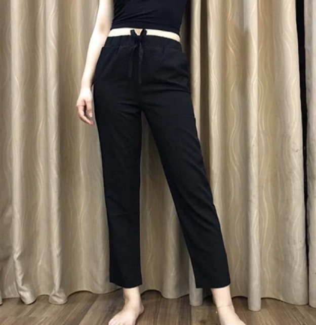 Quần baggy đũi thắt nơ | BigBuy360 - bigbuy360.vn