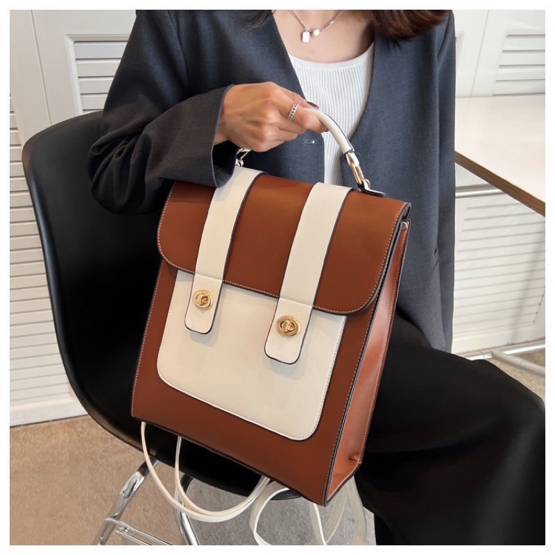 Balo Nữ Thời Trang Cao Cấp Balo da VINTAGE balo Đi Học Giá Rẻ phong cách hàn quốc chất lượng cao