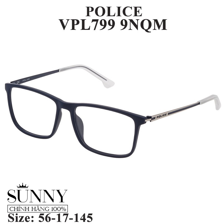 Gọng Kính Unisex Police VPL799