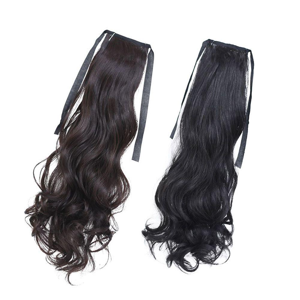 Bộ Tóc Giả Dài Xoăn Dùng Hóa Trang Đồng Phục Nữ Sinh