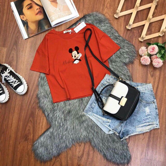Croptop mickey vnxk