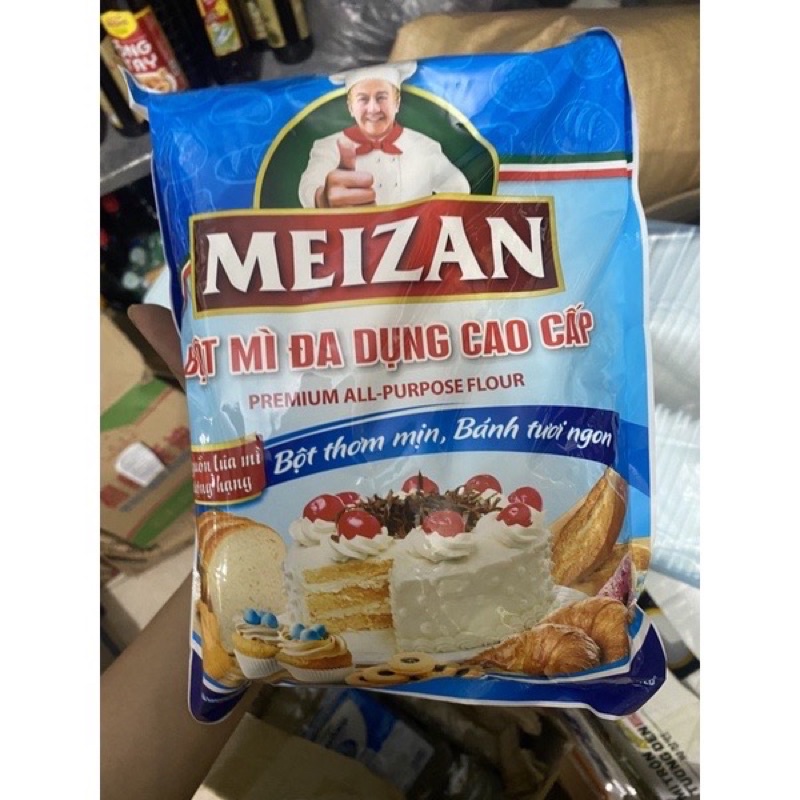 Bột mì meizan 1kg 10 gói
