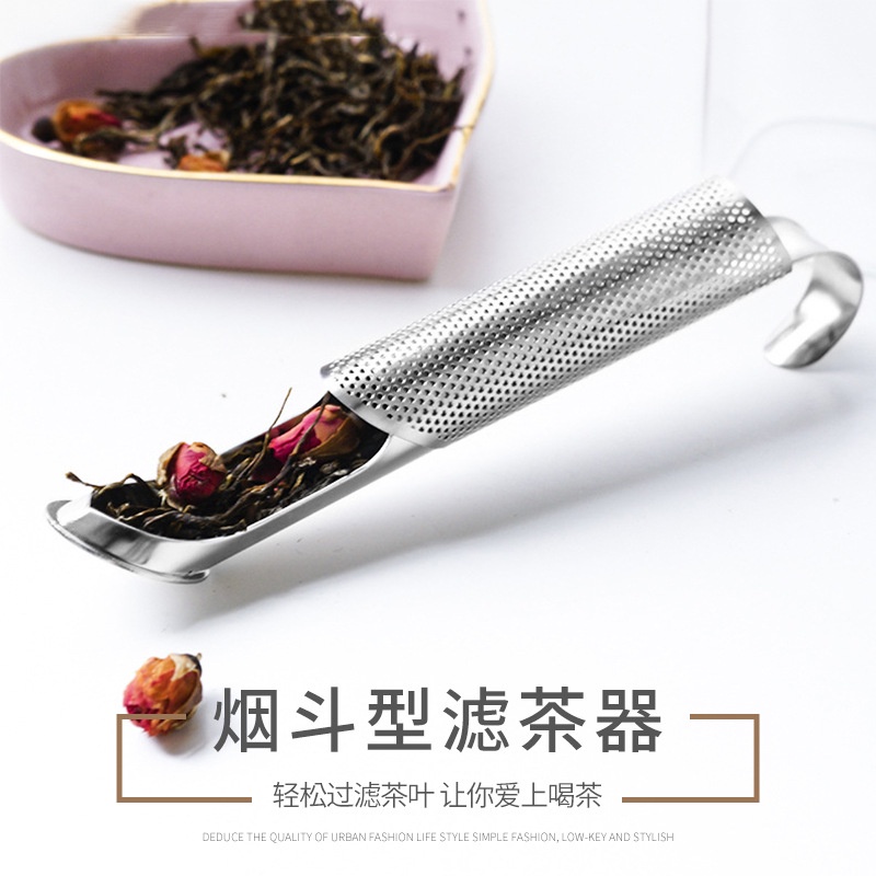 (Bán Buôn Sỉ) Dụng cụ lọc trà làm từ thép không gỉ sử dụng tiện lợi