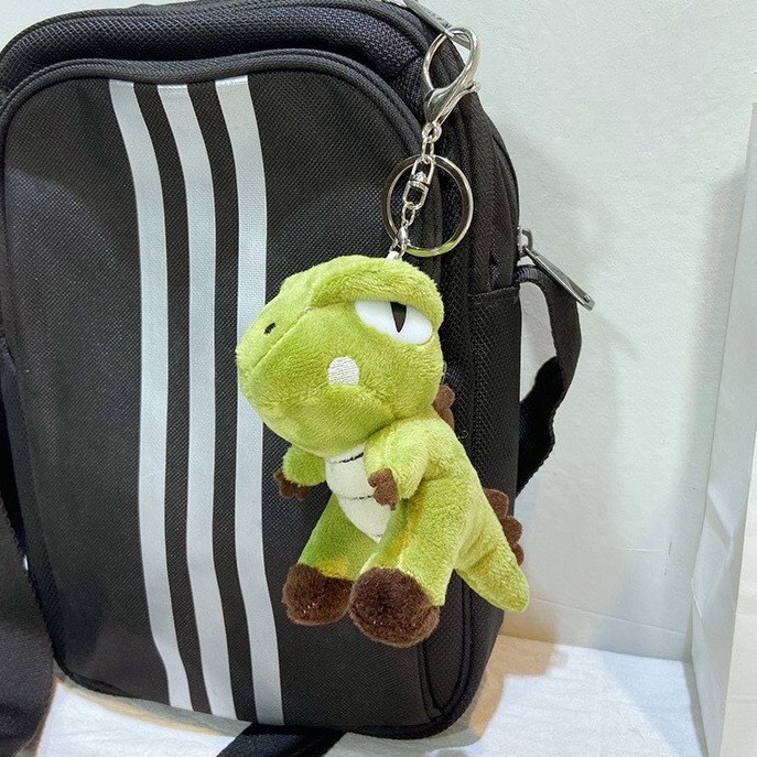 Móc khóa khủng long nhồi bông siêu cute