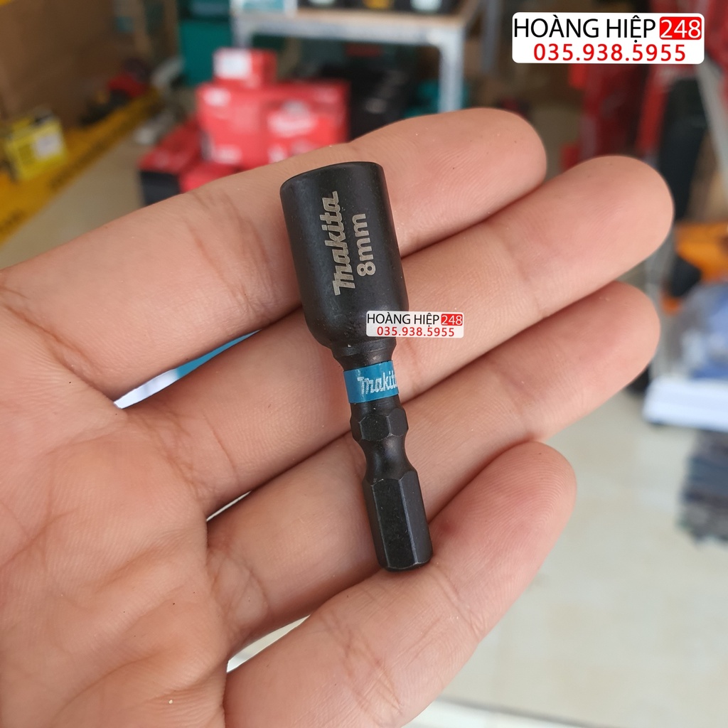 Đầu Bắn Tôn Có Nam Châm 8mm IMPACT BLACK MAKITA E-08816