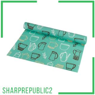 PE Waterproof Kitchen Cupboard Shelf Drawer Liner Table Mat Placemat Red