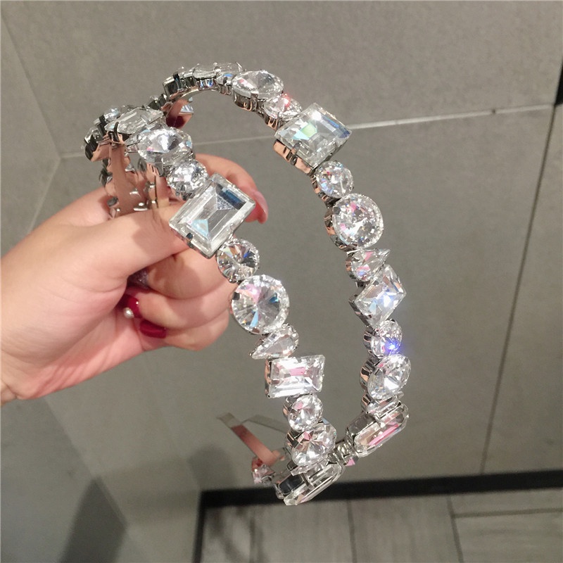 Băng Đô Cài Tóc Đính Đá Thời Trang Cho Nữ