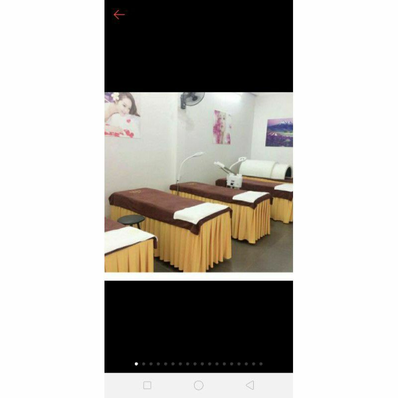 Ga trải giường spa tặng kèm vỏ gối cùng màu | BigBuy360 - bigbuy360.vn