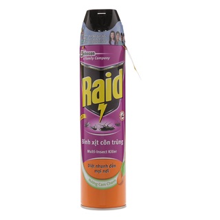 Bình Xịt Muỗi Raid 600ml
