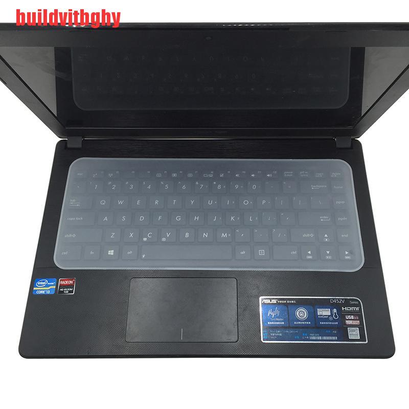 (Mua-Code) Miếng Dán Bàn Phím Silicon Trong Suốt Cho Laptop 13 "14" 15 "17"