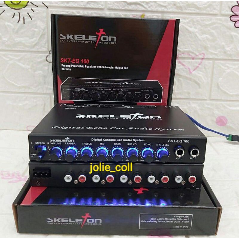 Set 2 Đầu Cắm Mic Karaoke Skt-Eq100