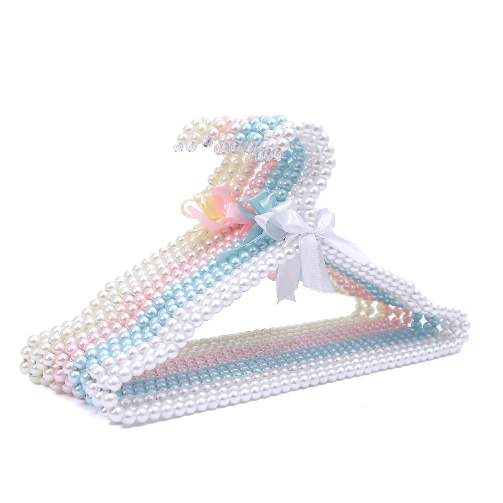 Móc Treo Quần Áo Bằng Nhựa Với Ngọc Trai, Thanh Lịch Và Tiện Lợi Hình Trái Tim, Thanh Lịch, Độc Đáo Và Nữ Công Chúa