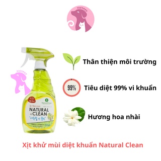 Xịt khử mùi diệt khuẩn NATURAL CLEAN 500ml Nhập khẩu Hàn thumbnail