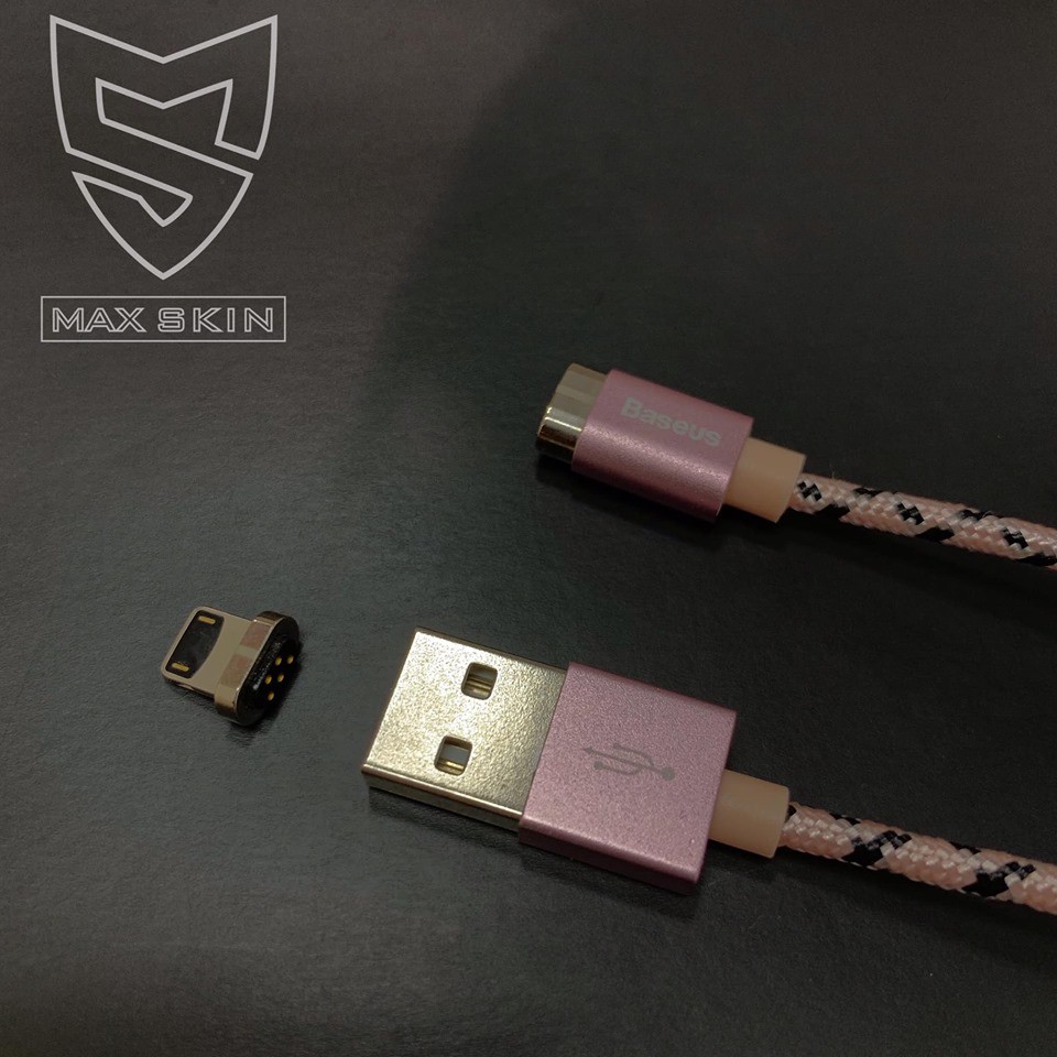 Cáp sạc từ tính Baseus chuẩn Lightning cho các thiết bị di động của Apple.