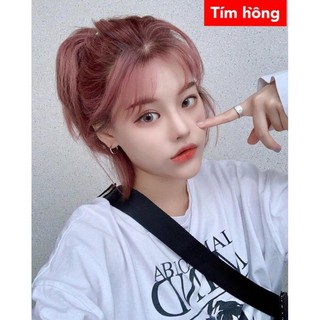 Một bộ thuốc nhuộm tóc màu TÍM HỒNG (tặng kèm gang tay, oxy) TÍM HỒNG <RẺ VÔ ĐỊCH>