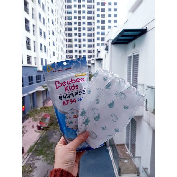 Thùng 600c khẩu trang trẻ em KF94!!!