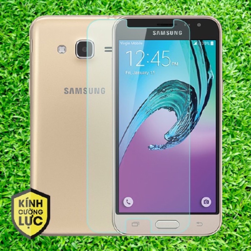 Kính cường lực Samsung 🔥Loại Xịn🔥J7 pro/ j7 prime/ j7 plus  j7 2016 2,5D trong suốt, tặng giấy lau màn hình