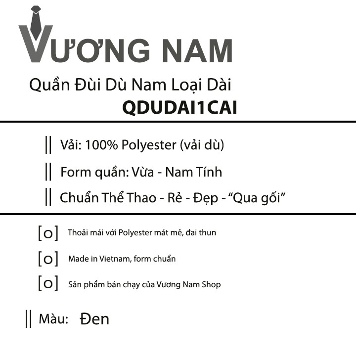 Quần đùi nam mặc nhà - mặc ngủ - vải dù thoáng mát - Chỉ 1 size duy nhất cho người dưới 70kg loại 50cm | BigBuy360 - bigbuy360.vn