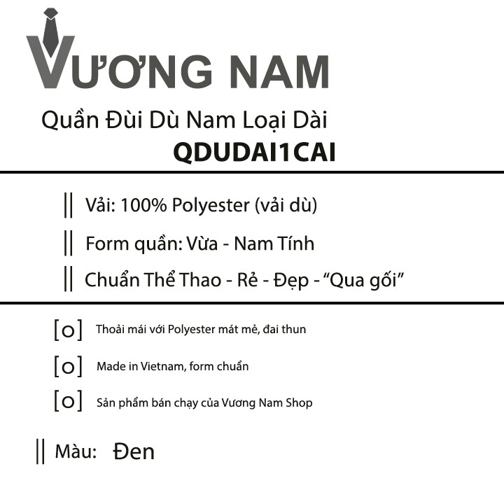 Combo Quần đùi nam mặc nhà vải dù gió loại dài