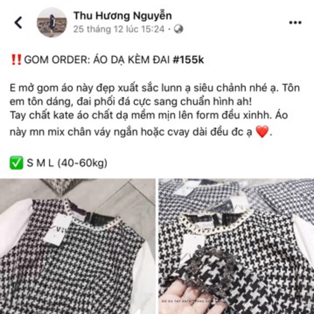 Áo dạ đẹpp