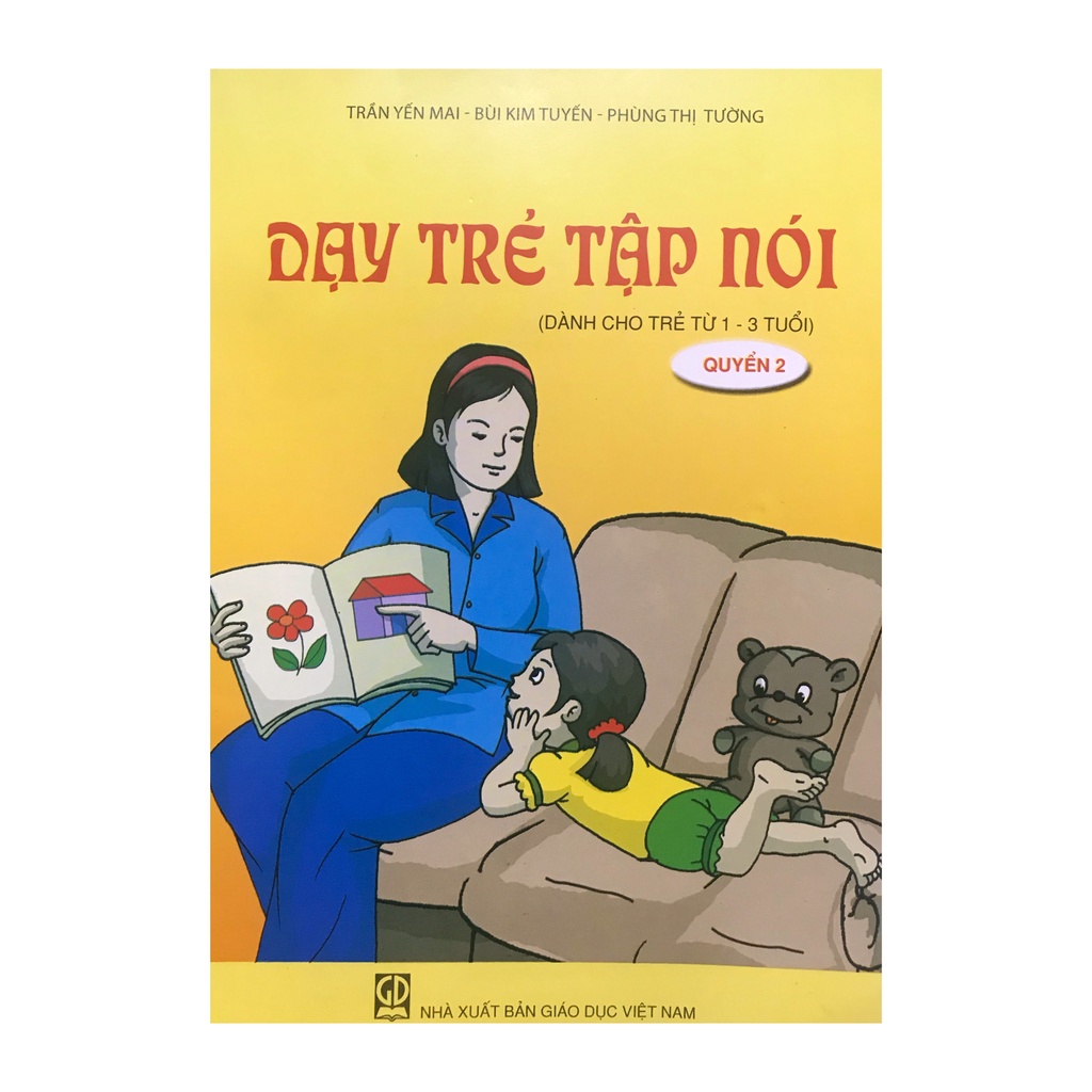 Sách - Dạy trẻ tập nói quyển 2 bán kèm 1 bút chì