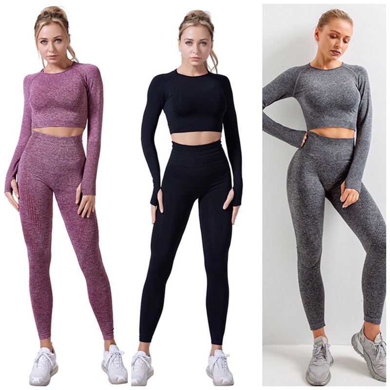 SET ĐỒ TẬP GYM YOGA DÀI TAY