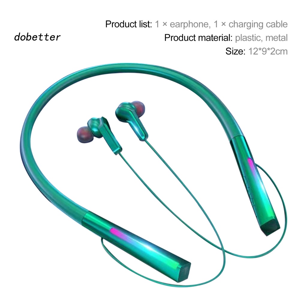 Tai nghe nhét tai không dây chống mồ hôi âm thanh hifi có vòng đeo cổ phong cách thể thao