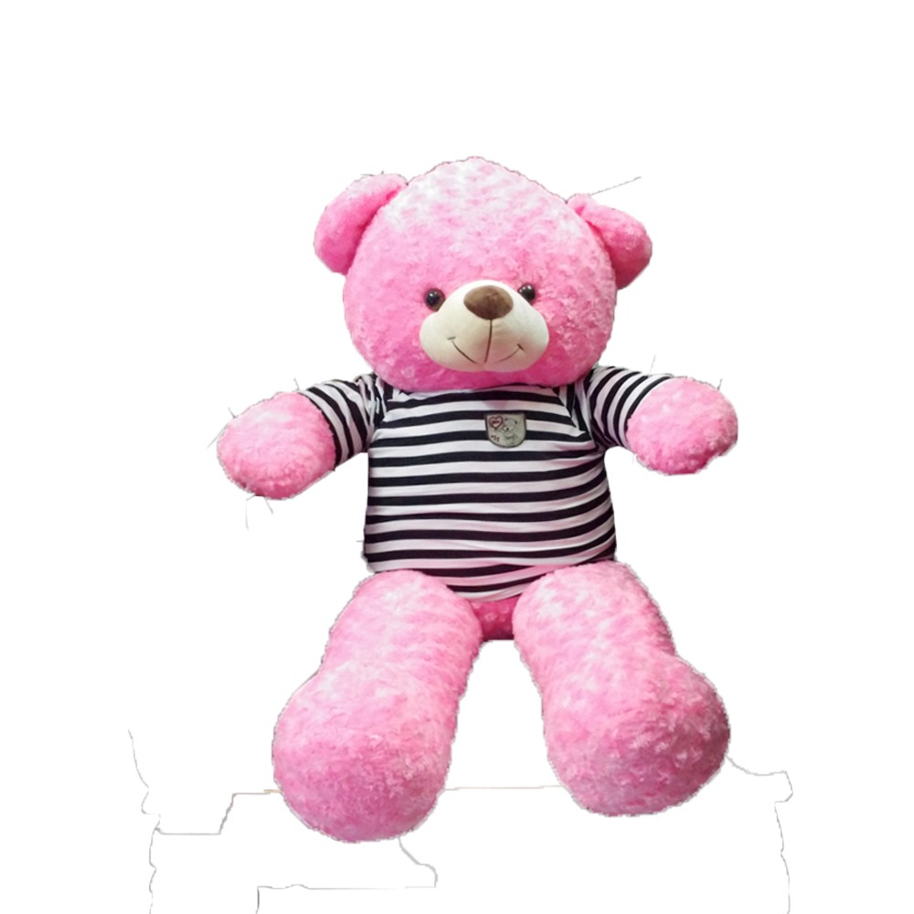 [CHUYÊN SỈ GIÁ SỐC] GẤU BÔNG TEDDY ÁO THUN CAO CẤP KHỔ VẢI 1M DÀI 80CM (6 Màu)