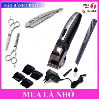 Tăng đơ hớt tóc codol531 tặng bộ kéo cắt tỉa + lược + dao cạo râu đa năng