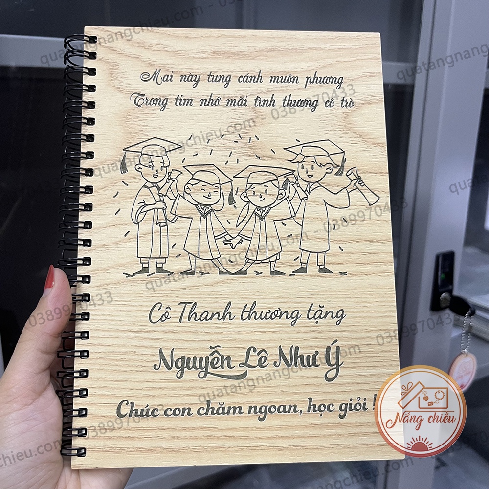 Sổ tay tặng học sinh, quà tặng cho học sinh, giáo viên, sổ nhật ký, lưu bút, Món quà ý nghĩa cho học sinh