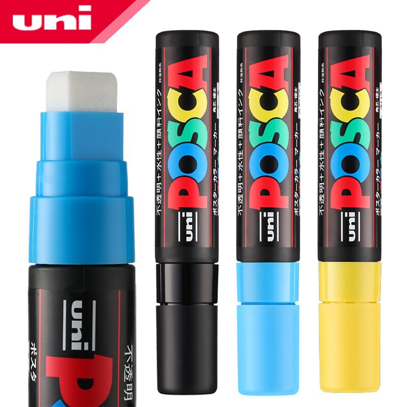 Bút vẽ trên nhiều chất liệu Uni Posca Paint Marker PC17K cỡ nét 15mm