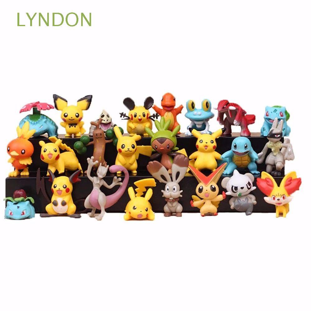 24 Mô hình đồ chơi pokemon đáng yêu 4-5cm
