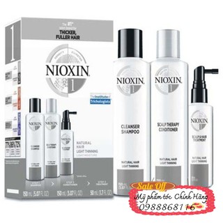 Kit Nioxin số 1,2,3,4,5,6 chống rụng kích thích mọc tóc Cao cấp