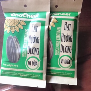 Combo 10 gói hướng dương vị dừa chacheer 40gr