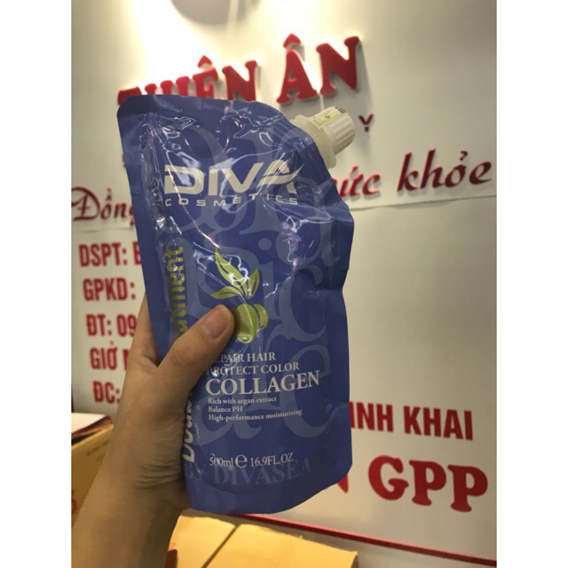 Combo 2 túi ủ xả Diva mẫu mới 2018 tránh hàng fake của công ty Xuân Thì