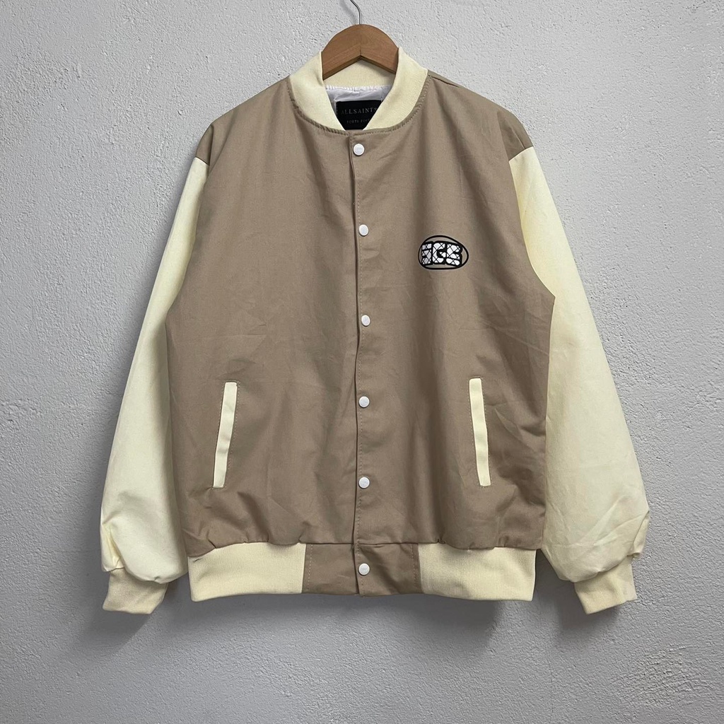 ÁO BOMBER SGE MÀU TAN