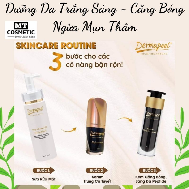 COMBO PHỤC HỒI VÀ DƯỠNG DA MỤN - NGĂN NGỪA MỤN - MỜ THÂM MỤN - DA CĂNG BÓNG TRẮNG SÁNG BẬT TONE SAU 14 NGÀY - HÀN QUỐC