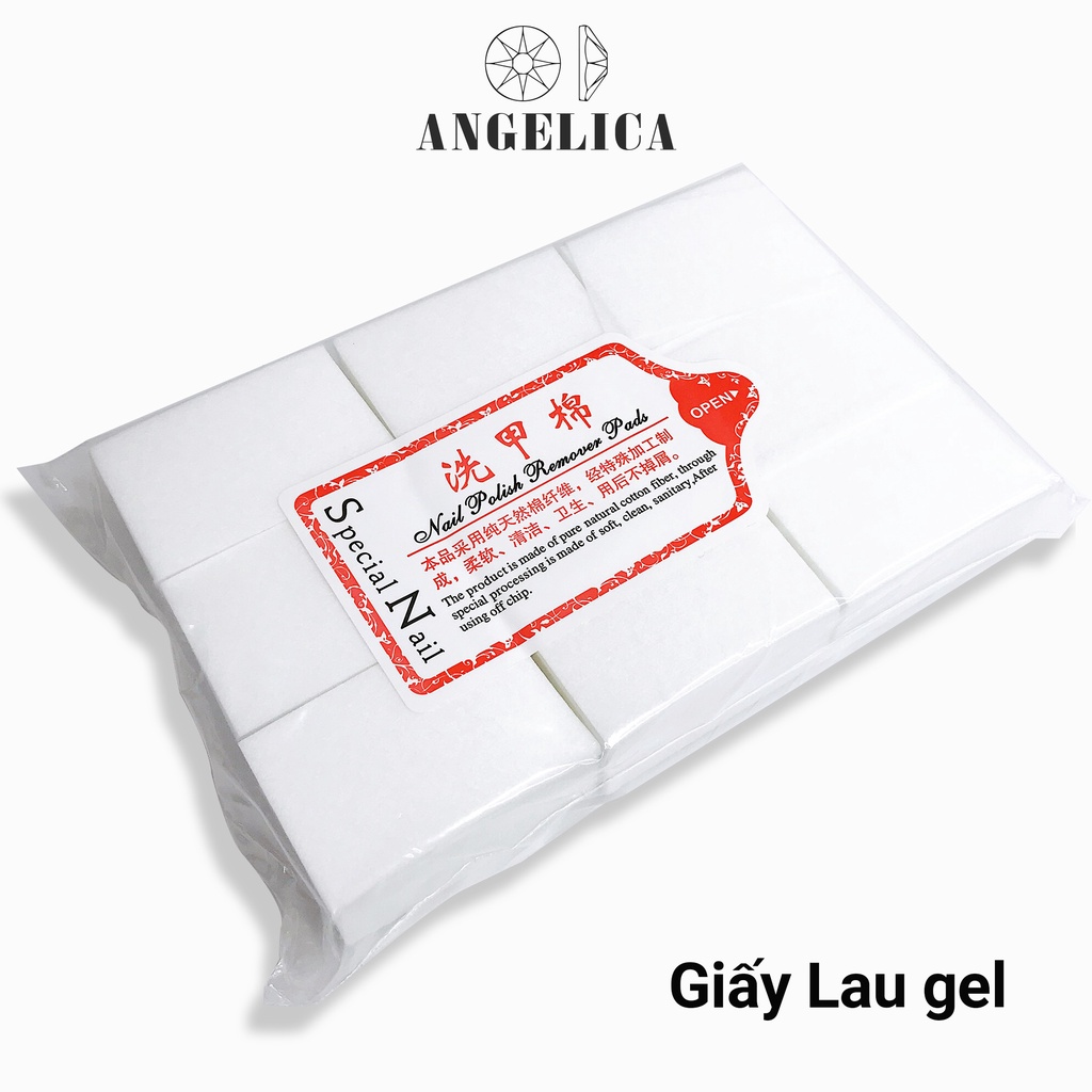 Giấy Lau Gel Loại Cứng Không Xù Lông ANGELICA GLG