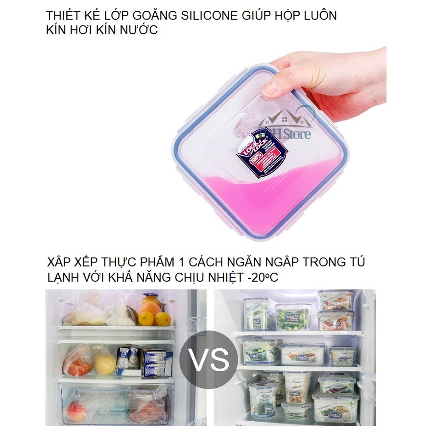 Hộp nhựa bảo quản Lock&amp;Lock Classic 1.4L HPL817H